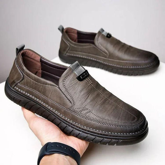 Fashion Forward Trendy Mens Casual Leather Shoes